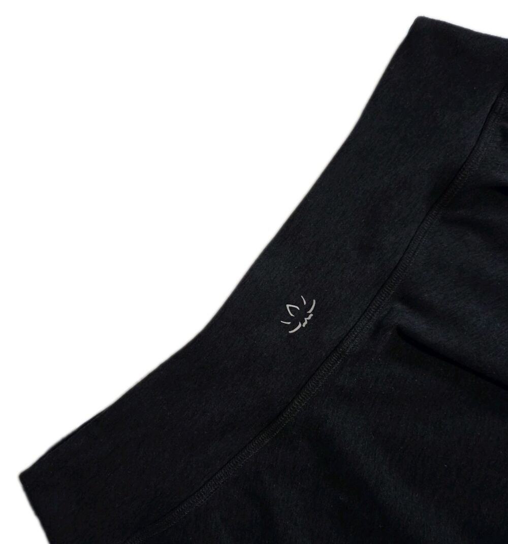 Beyond Yoga Spacedye Hot Shot Black Circle Skirt w. Shorts SZ XL